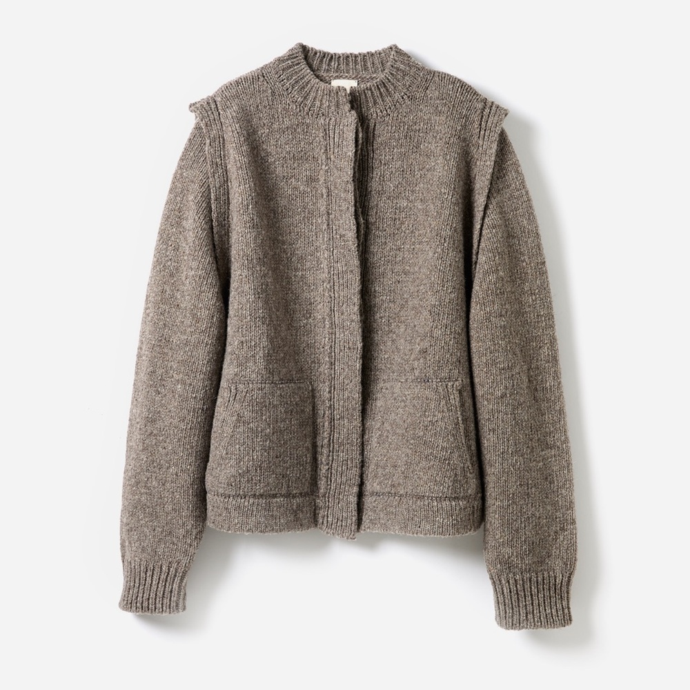 Babaa Jacket, no65 Dark Mist, Like New Condition